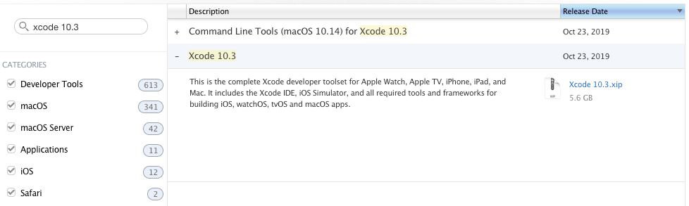 download xcode mac